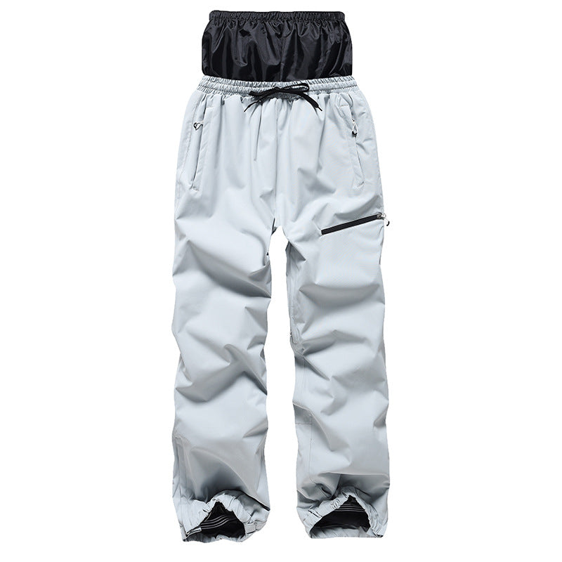 New Loose Single-board Windproof Waterproof Breathable Wide-leg Work Pants