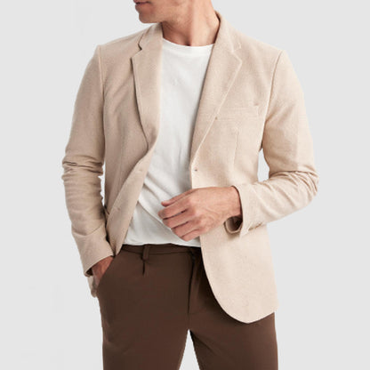 Business Casual Printing Fashionable Jacket Men