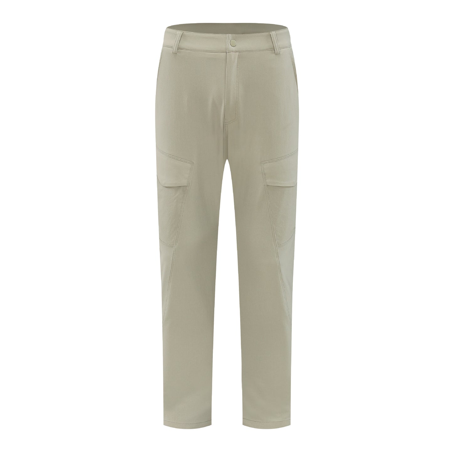 Straight Elastic Wear Resistance Multi-pocket Cargo Pants Men