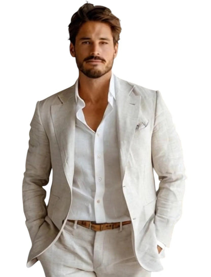 Business Casual Printing Fashionable Jacket Men