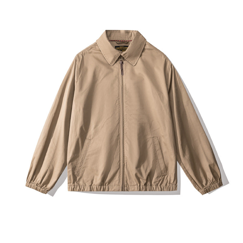 Classic Casual Retro Lapel Jacket Men
