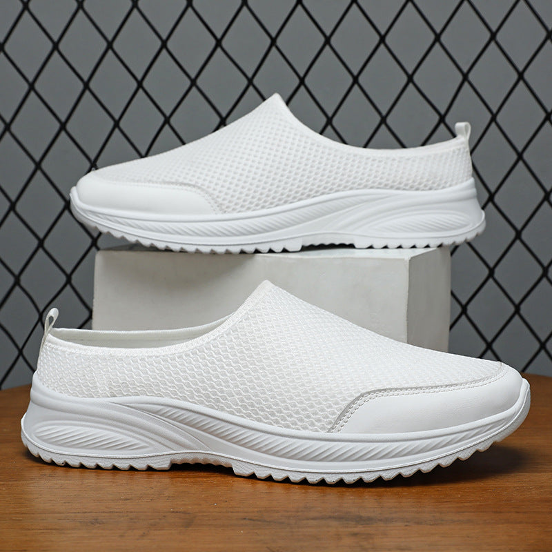Summer New Breathable Mesh Shoes With Soft Soles That Wont Tire Your Feet