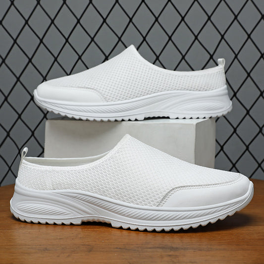 Summer New Breathable Mesh Shoes With Soft Soles That Wont Tire Your Feet