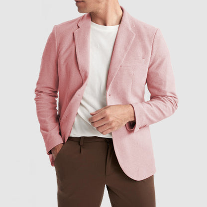Business Casual Printing Fashionable Jacket Men