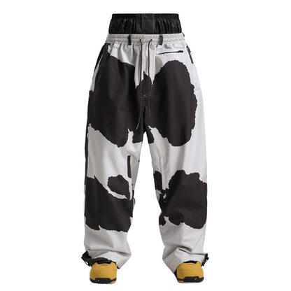 New Loose Single-board Windproof Waterproof Breathable Wide-leg Work Pants
